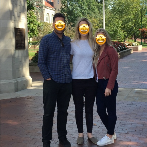 Lucky Brand Leather Jacket Burgandy Red Women’s Medium - Picture 5 of 5